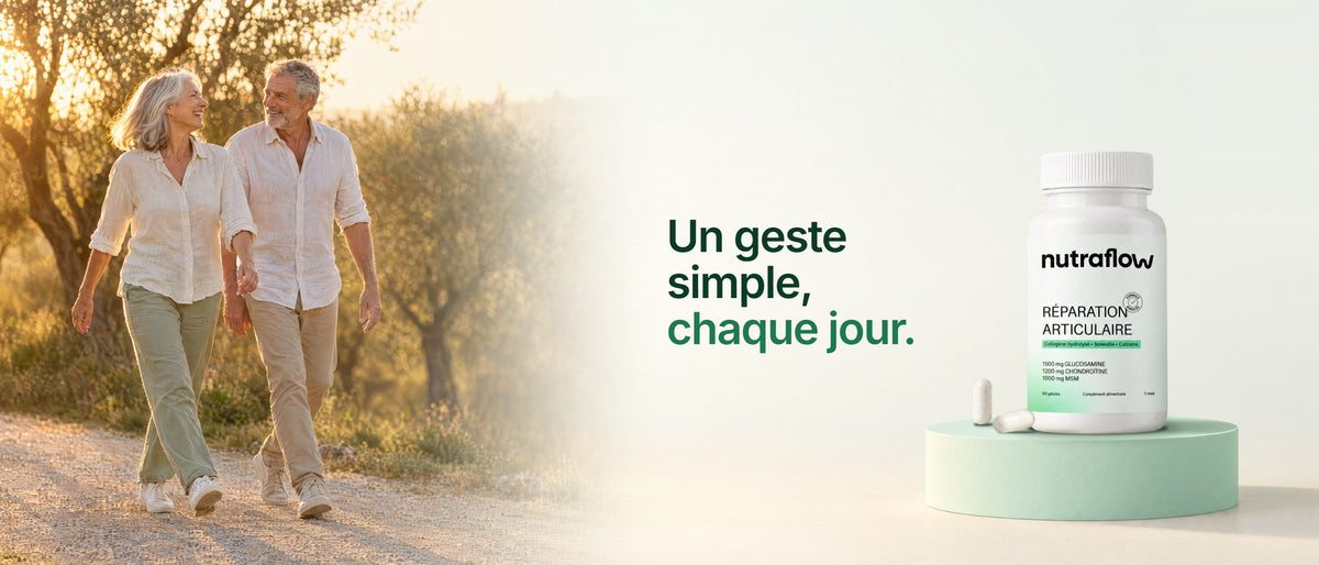 Un geste simple, chaque jour. – Nutraflow Réparation Articulaire